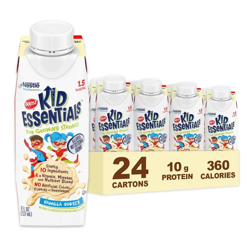 Miniatura 9 de BOOST Kid Essentials - Bebida nutricional equilibrada para niños, con calorías y nutrientes adicionales, chocolate Craze, 8 onzas líquidas