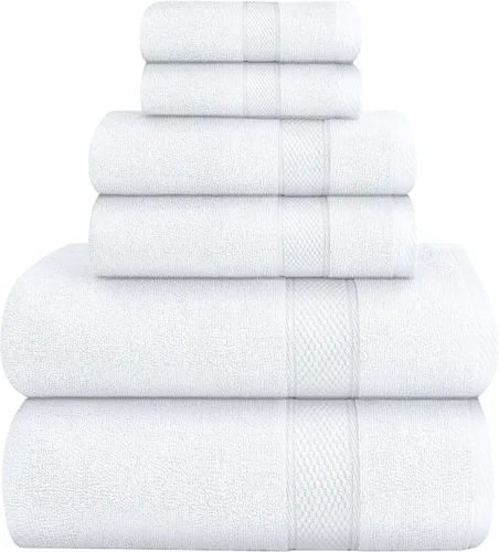 Miniatura 17 de Oakias Toallas de baño beige de alta calidad, paquete de 2, 27 x 54 pulgadas, altamente absorbentes, toallas de baño de lujo de 21.16 oz/m²