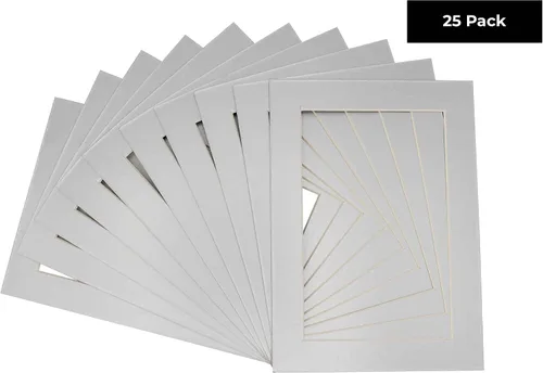 Miniatura 147 de 8.5x11 Mat for 11x14 Frame - Precut Mat Board Acid-Free Brown 8.5x11 Photo Matte Made to Fit a 11x14 Picture Frame, Premium Matboard for Family