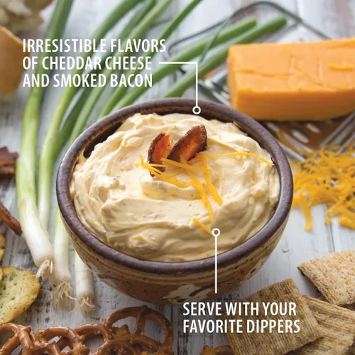 Miniatura 4 de RADA Dip de mezcla rápida de tocino y queso cheddar