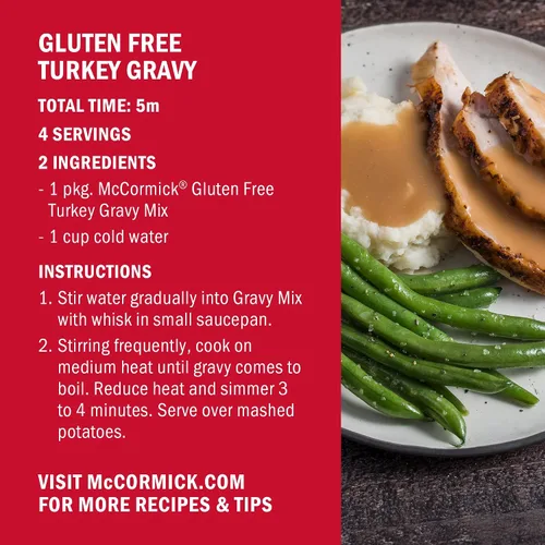 Miniatura 9 de McCormick Mezcla de salsa de pavo (sin gluten), 0.88 oz