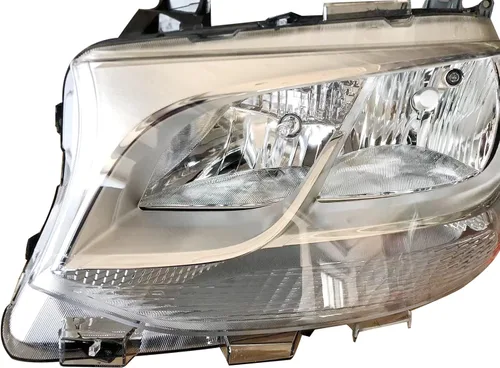 Miniatura 2 de Faro delantero de repuesto cromado para el lado izquierdo del conductor montaje completo para Mercedes-Benz Sprinter Freightliner Sprinter