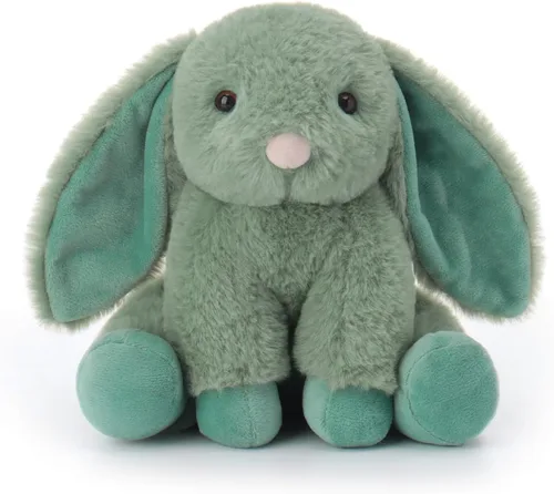 Miniatura 16 de Apricot Lamb Peluche de conejo crema para niños, juguetes de peluche suaves y lindos para bebés niñas y niños, 6 pulgadas