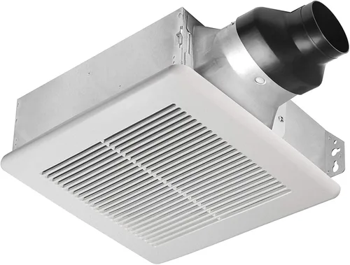 Miniatura 5 de DELTA ELECTRONICS (AMERICAS) LTD. BreezSlim SLM50 - Ventilador de baño de escape de 50 CFM, color blanco