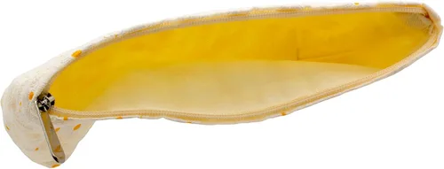 Miniatura 4 de Pazimiik Bolsa de maquillaje floral, grande, de algodón, con cremallera para bolsa de viaje, organizador de maquillaje de lona para mujeres, Algodón