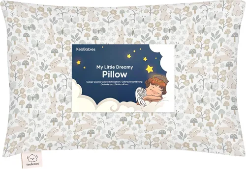 Miniatura 20 de KeaBabies - Almohada con funda para niños pequeños, almohada My Little Dreamy de 13 x 18 pulgadas (ABC Land)
