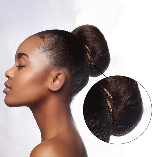 Miniatura 3 de DONNA Peines laterales pequeños de bolsillo, ideales para todo tipo de cabello, peine de peinado para mujeres y hombres, conveniente para usar todos