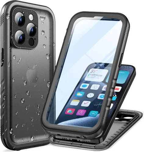 Miniatura 60 de Cozycase TOP Funda impermeable para iPhone 17 Pro Max - Grado militar resistente a todo 360 con protector de cámara de pantalla, doble IP68 a prueba