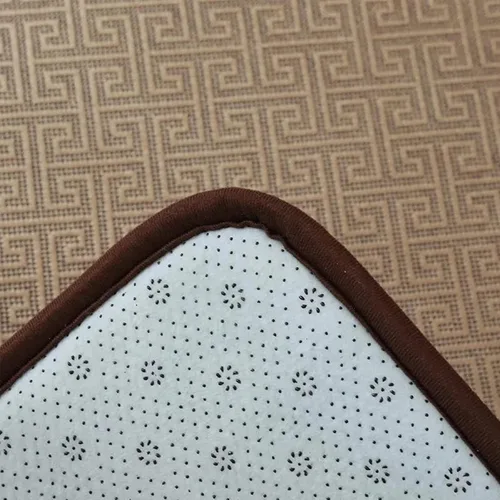 Miniatura 6 de QQXX Tapete de tatami japonés, de ratán natural, antideslizante, transpirable, plegable de verano, tapete para dormir, para interiores, sala de F