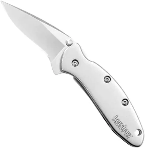 Cuchillo de bolsillo Kershaw Chive, hoja de 1.9 pulgadas de acero 420HC, apertura asistida Speedsafe, fabricado en los Estados Unidos, (1600)
