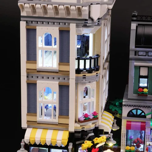 Miniatura 5 de BRIKSMAX Kit de iluminación LED para Assembly Square – Compatible con el modelo de bloques de construcción Lego 10255 – no incluye el set de Lego