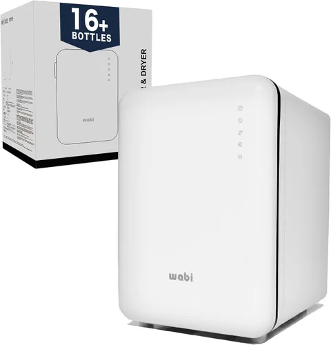 WABI UVC LED 3 en 1 desinfectante y secadora caja de 360° | Desinfecta, seca y almacena artículos diarios, equipo de alimentación para bebés y
