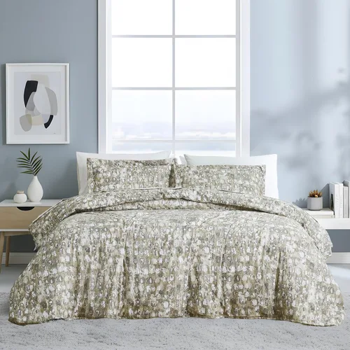 Miniatura 75 de SouthShore FINE LINENS Colección Perfect Paisley - Calidad premium, suave, resistente a las arrugas, la decoloración y las manchas, de fácil