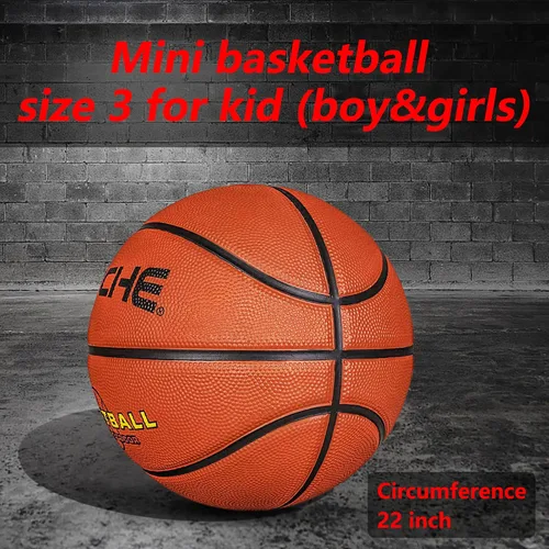 Miniatura 3 de Baloncesto para niños y jóvenes, tamaño 4/5 (25.5/27.5 pulgadas), baloncesto de goma de alta calidad para niños y niñas, juegos de piscina