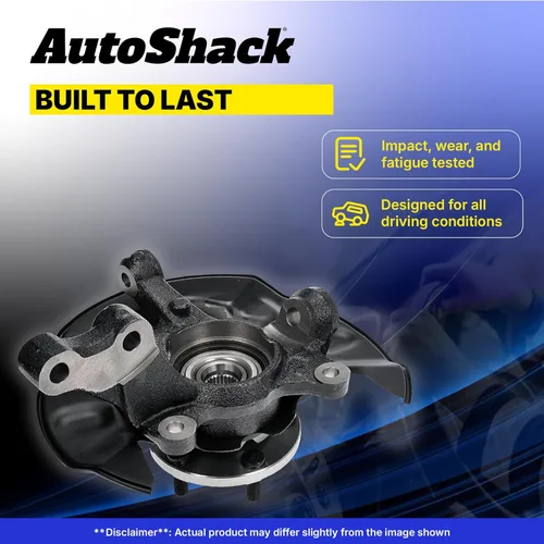 Miniatura 4 de AutoShack Conjunto de cojinetes de cubo de dirección y cubo de rueda con carga frontal, lado del conductor para Ford & Mercury, Escape 2005-2012