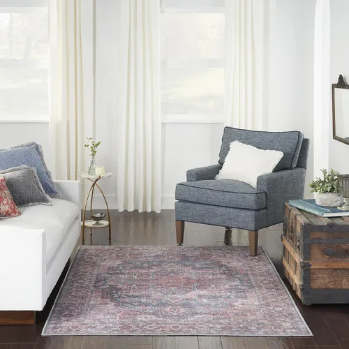 Miniatura 23 de Nourison Home New Concept - Alfombra lavable de 6 x 9 pies, fácil de limpiar, no se desprende, para dormitorio, sala de estar, comedor y cocina