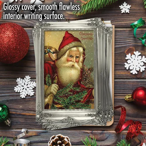 Miniatura 3 de The Best Card Company Paquete de 12 tarjetas de felicitación de Navidad con sobres, vacaciones de humor para hombres y mujeres
