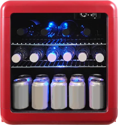 Miniatura 5 de Magic Chef MCB17CHR - Enfriador de bebidas, color rojo