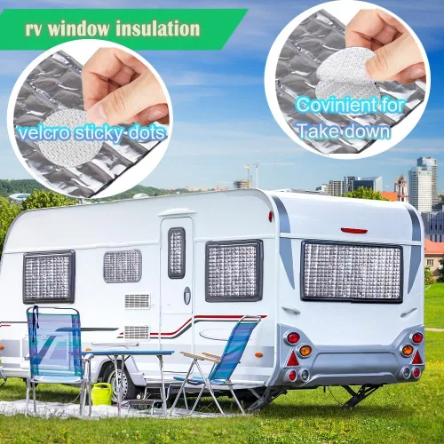 Miniatura 4 de MRPAPA Espuma aislante reflectante doble, 48 pulgadas x 10 pies, barrera radiante reflectante B2, rollo de aislamiento de burbujas ignífugas