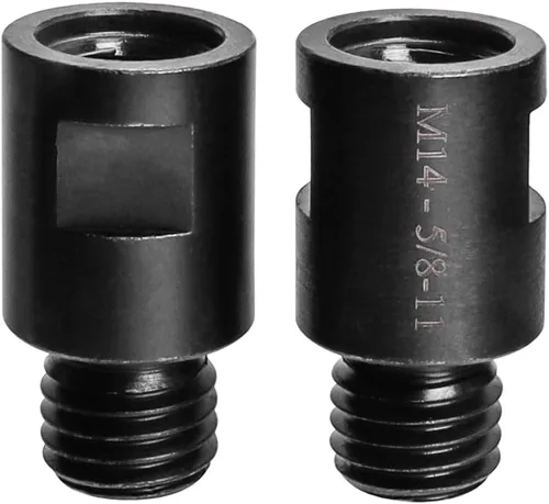 Miniatura 5 de Wolfride Adaptador de accesorio para amoladora angular M14 a 5/8"-11 M14 hembra a adaptador macho 5/8-11 (2 piezas)