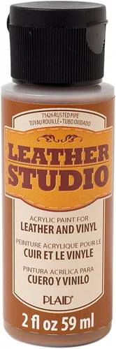 Miniatura 17 de Leather Studio 71411 pintura para piel de color blanco, 2 onzas