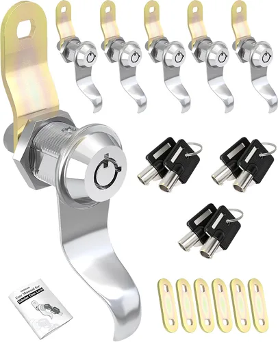 Cerraduras para RV para Puerta de Almacenamiento de 7/8 Pulgadas, Cerraduras de Compartimento para RV para Gabinete de Remolque de Viajero con