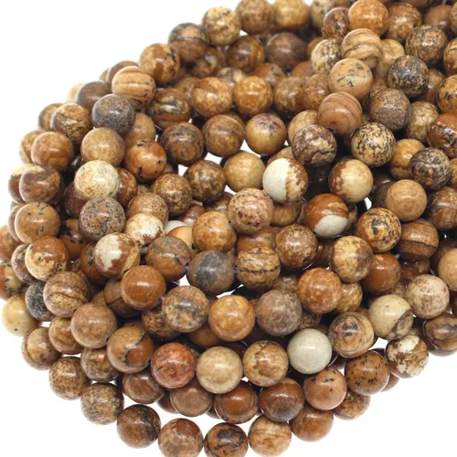 Miniatura 15 de Cuentas de ágata de pavo real natural de 0.236 in, cuentas redondas lisas de materiales de bricolaje, pulsera, collar, aretes, fabricación de joyas