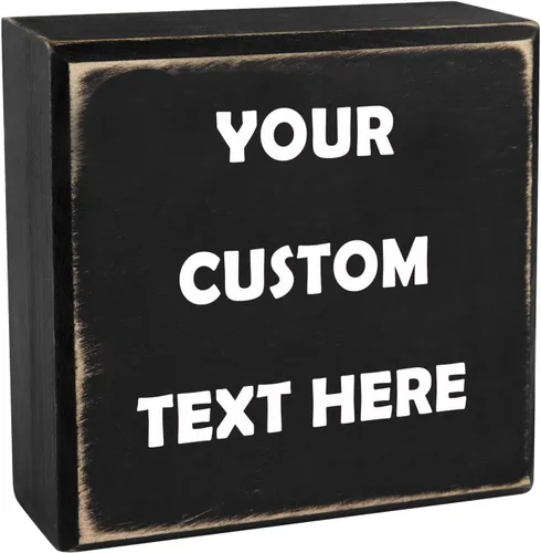 Decoración de escritorio personalizada, regalo de Navidad para amigos, familiares, compañeros de trabajo, añade tu texto, regalo personalizado de