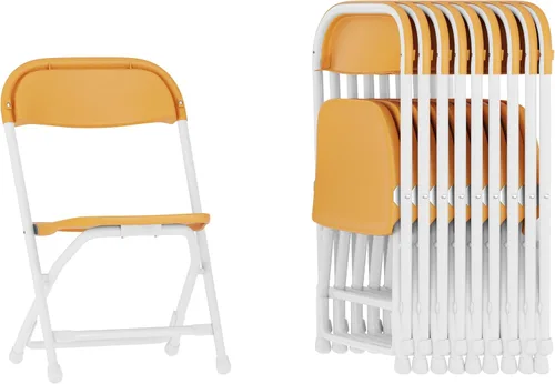 Miniatura 26 de Flash Furniture Paquete de 2 sillas plegables de plástico negro para niños