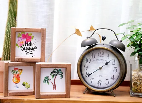 Miniatura 3 de Juego de 48 letreros intercambiables para decoración de bandeja escalonada, para otoño, invierno, primavera, verano, decoración de estantería