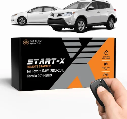 Start-X Kit de arranque remoto para vehículos Toyota RAV4 (2013, 2014, 2015, 2016, 2017, 2018) y Corolla (2014-2019) | Encendido de arranque | Plug