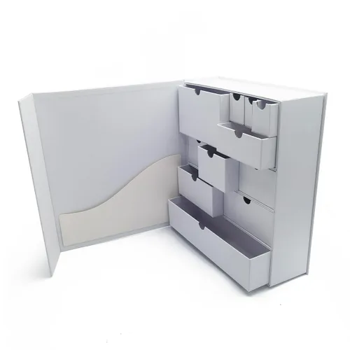 Miniatura 4 de Caja de recuerdos DIY Baby Storage Customzied Treasured Memories Compartimentos Baby Shower Regalo de maternidad Regalo de cartón para recién