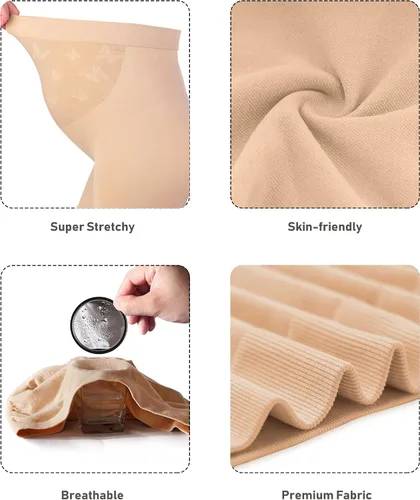 Miniatura 5 de Narcissus Bump Proud - Fajas moldeadoras sin costuras para maternidad, ropa interior a medio muslo - El embarazo debe tener