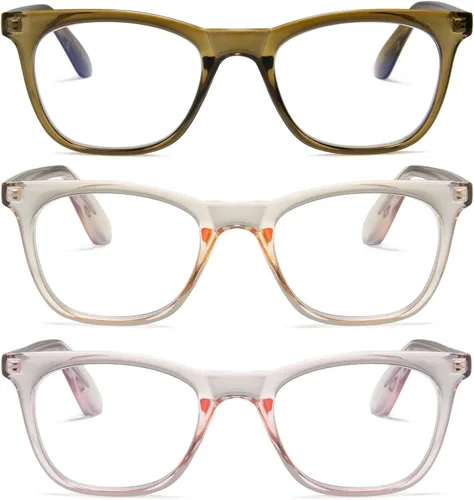 Miniatura 9 de 2SeeLife Gafas de Lectura con Filtro de Luz Azul para Hombres y Mujeres – Ajuste Pequeño-Mediano, Marco Resistente, Bisagras de Resorte, Lectores
