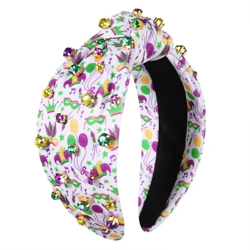 Miniatura 31 de Diadema con cuentas de poni, diadema de Raninbow, cinco de mayo, cinco de mayo, disfraz de fiesta, accesorio para el cabello, con cuentas de arco