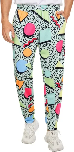 Pantalones deportivos retro de los años 80 y 90 para hombres y mujeres, pantalones de entrenamiento vintage, pantalones deportivos, trajes para