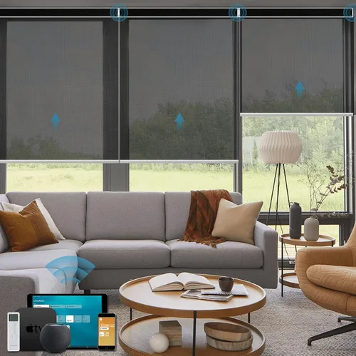 Miniatura 39 de Cortinas enrollables inteligentes de filtrado de luz motorizadas compatibles con HomeKit, persianas inteligentes para ventanas con 1% de apertura