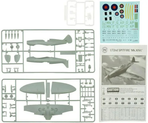 Miniatura 2 de Premium Hobbies Spitfire Mk. XIV C 1:72 Kit de avión modelo de plástico 132V