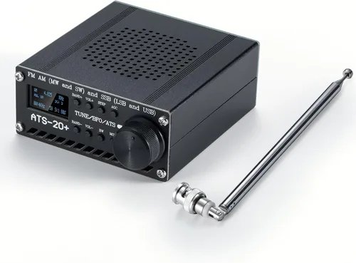 Miniatura 9 de Si4732 ATS-20+ Receptor de radio portátil de onda corta, GOOZEEZOO FM AM (MW SW) LW SSB (LSB USB), receptor de radio de banda completa, altavoz