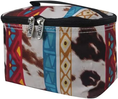 Miniatura 65 de NGIL Bolsa de cosméticos de viaje, bolsa organizadora de maquillaje para mujeres y niñas, Azul Rey Diamantina, Casual