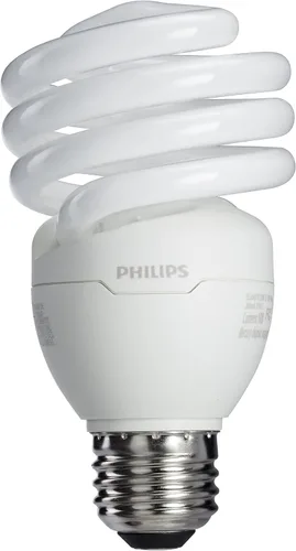 Miniatura 5 de Philips LED 417063 Energy Saver Compact Fluorescent T2 Mini-Twister (reemplazo A19) Bombilla doméstica: 2700 Kelvin, 9 vatios (equivalente a 40 W)