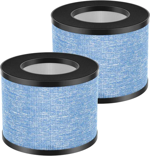Paquete de 2 filtros de aire HEPA C102 MA-01CW de repuesto compatibles con purificador de aire Miko Ibuki e Ibuki+, MA-18 y purificador de aire