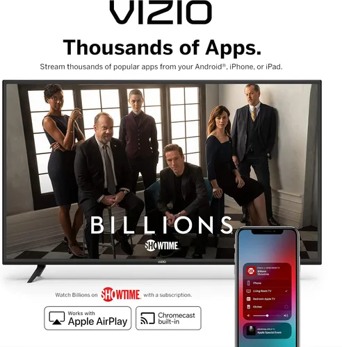 Miniatura 6 de VIZIO Smart TV 4K de 50 pulgadas, televisión UHD LED HDR de la serie V con Apple AirPlay y Chromecast incorporados