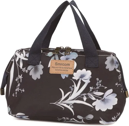 Miniatura 7 de Bolsa de maquillaje Smrcom Bolsa de cosméticos para mujeres y niñas Bolsa de maquillaje de viaje Bolsa de aseo con cremallera Bolsa organizadora
