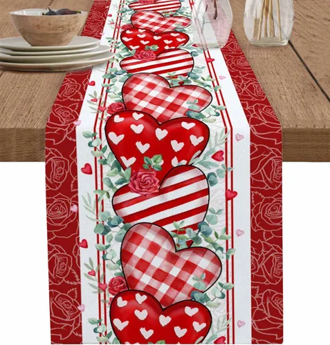 Miniatura 27 de Juego de 4 manteles individuales con diseño floral de conejo de Pascua, manteles individuales lavables para cocina, mesa de comedor, manteles