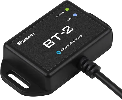 Miniatura 10 de Puerto de comunicación RS232 compatible con módulo Bluetooth Renogy RJ12, controladores de carga Rover/Wanderer/Adventurer, BT-1, color negro
