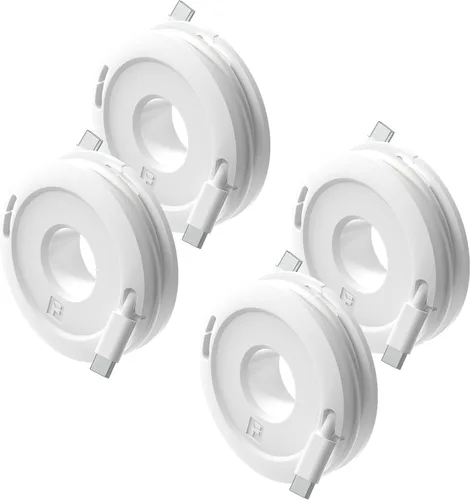 Miniatura 7 de Enrollador lateral Mini y Max de auriculares, auriculares y cable de carga enrollador y organizador perfecto para envolver auriculares y cables