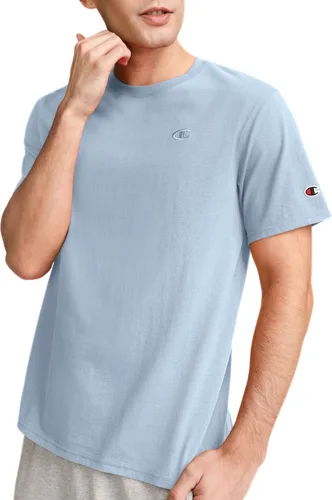 Miniatura 25 de Champion Men's Classic Short Sleeve T-Shirt, Standard Fit, Midweight 100% Cotton, Available in Regular and Big & Tall Blanco brillante