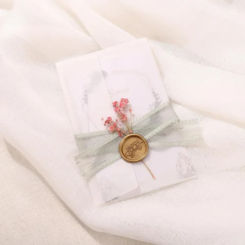 Miniatura 5 de Yoption Be Our Guest - Sello de cera de sellado vintage, cabeza de latón y empuñadura de madera para bodas, Navidad, fiestas, invitaciones, sobres