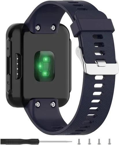 Miniatura 13 de Compatible con la correa Garmin Forerunner 35, bandas de repuesto de silicona Solf para reloj Garmin Forerunner 35